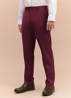front James Bourgogne Pantalon habillé
