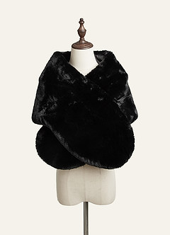 Luxe Faux Fur Wrap
