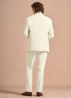 front James Ivory Structured Stretch Suit