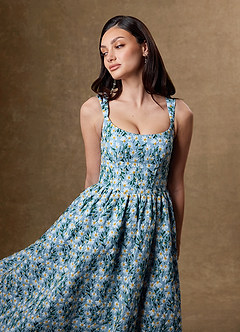 Kleid Joline Daisy Blue image6
