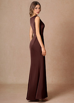 Elara Mocha Coco Maxi Dress image3