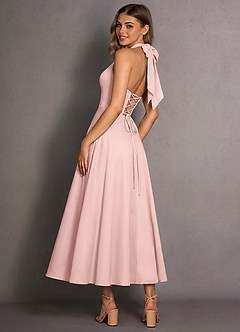 Isabeau Haze Pink Maxi Dress image2