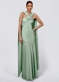 Maxi jurk Sloane Agave Groen image1
