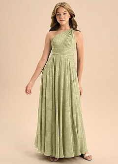 front Azazie Charlize Junior Formal Dress