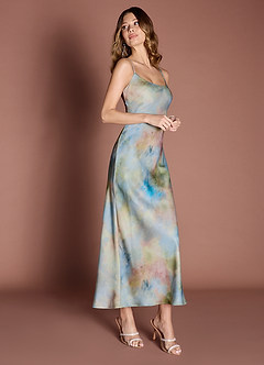 Skyler Watercolor Maxi Dress image4