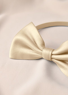 front Junior Bridesmaid Satin Headband