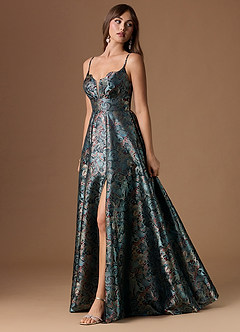 Micah Twilight Paisley Gown image3