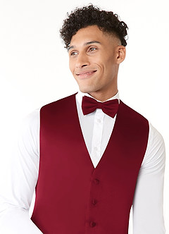 front Matte Satin Vest