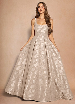 Abito Lungo Crema Briac image3