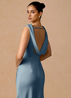 Robe Maxi Poudre Bleue Evarine image6