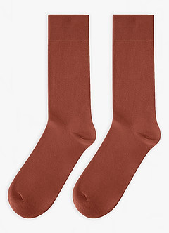 front Matching Skinny Tie & Pocket Square & Socks Set