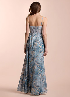 Maxi jurk Kiara Poederblauw image2