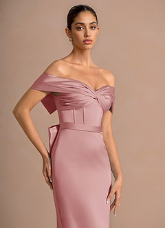 Andrea Light Pink Midi Dress image4