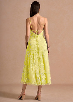 Joreth Lemon Sorbet Midi Dress image2