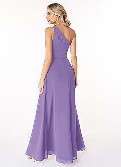 Azazie Dallas Jurken voor bruidsmeisjes Jurk van Chiffon met A-Lijn One-Shoulder Tahiti image2