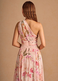 Robe Maxi Bouquet Florale Abstrait Noelle image6