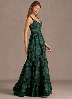 Kleid Fayra Schwarzer Smaragd image4