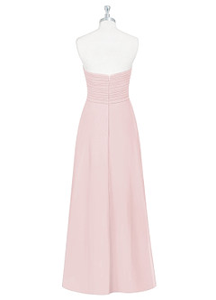 Azazie Arabella Allure Robes de demoiselle d'honneur Robe Trapèze Convertible en Mousseline de soie Encolure en Forme de Cœur Rose Pâle image9