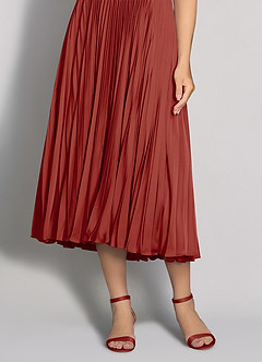 front Matching Color Matte Satin Block Heel Sandals & Envelope Clutch Set