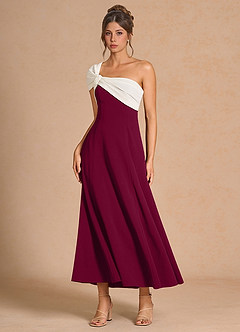Maxi jurk Nerina Merlot image5
