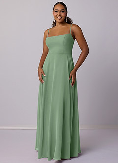 Barbie ♥ Azazie Bridesmaid Dresses A-Line Chiffon Floor-Length Dress image7