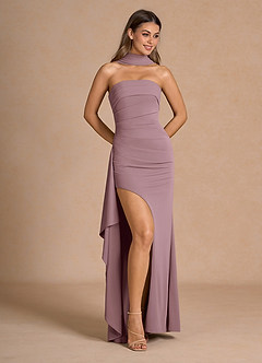 Thalassa Pastel Violet Maxi Dress image4