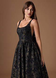 Bea Gilded Midnight Gown image6