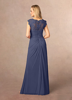 Azazie Jovie Mother of the Bride Dresses Stormy A-Line Lace Dress image3