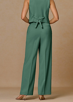 front Rowan Eucalipto Pantaloni Performance in tessuto raffinato