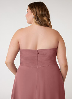 Azazie Arabella Allure Sprzedaż ostateczna Linia A Dekolt w kształcie serca Szyfon Do ziemi Sukienka image14