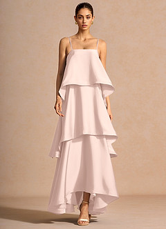 Vestido Rosa Empolvado Largo Itasca image3