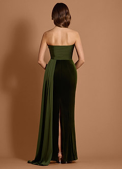 Catherine Olivgrün Maxikleid image2