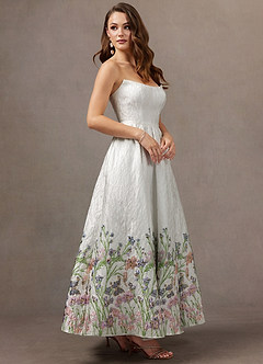 Nikol Ivory Wildflower Maxi Dress image5