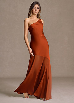 Maxi jurk Fatima Roest image3