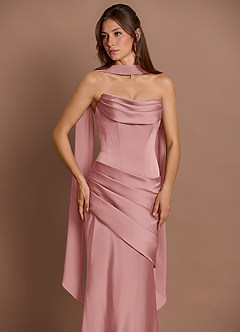 Pelagia Light Pink Maxi Dress image6