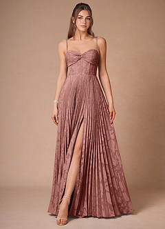 Vestido Rosa Claro Largo Cannelle image5