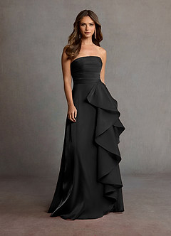 Manon Black Handkerchief Gown image4