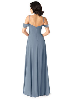 Azazie Tancie Bridesmaid Dresses Twilight A-Line Off the Shoulder Chiffon Convertible Dress image2