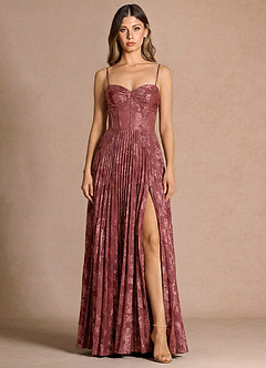 strapless open back dress Buttercup Embroidered Maxi Dress In Blue main image 0