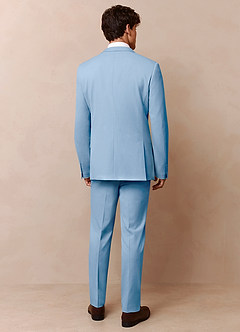 front James Azul Cielo Traje de 3 piezas