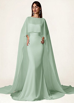 Azazie Matching Color Chiffon Cape