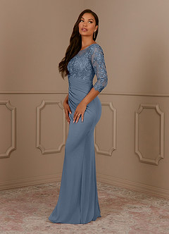 Azazie Fatemah vestidos de madre de la novia Vestido de Crepúsculo de Encaje de Sirena image2