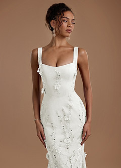 Zarelle Maxi Klänning Vit image5