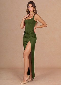 Keturah Olive Maxi Dress image3