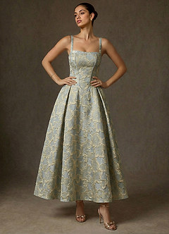 Maxi jurk Fable Blauw image1