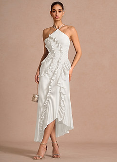 Hatsu White Maxi Dress image3