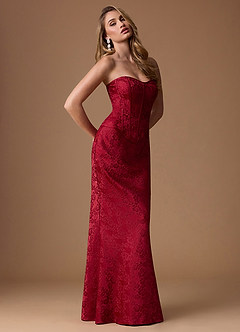 Rianna Bordeaux Two Piece Dress image5