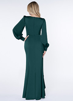 Azazie Raye Pine Bridesmaid Dresses | Azazie image.
