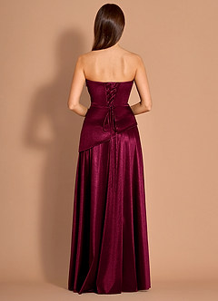 Veylith Wine Maxi Dress image2
