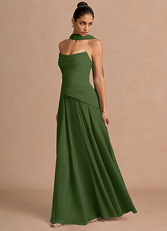 Gabriela Olive Maxi Dress image6